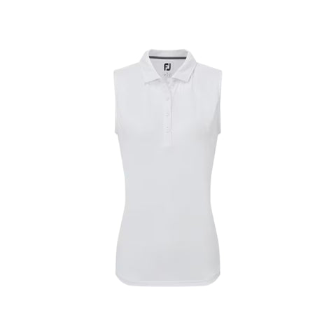 Women's Mesh Back Sleeveless Lisle