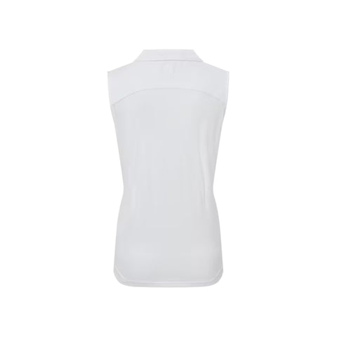 Women's Mesh Back Sleeveless Lisle