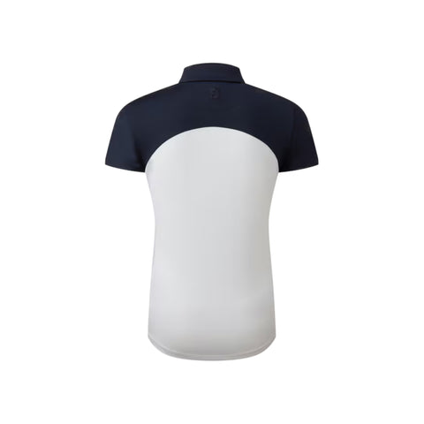 Cap Sleeve Colour Block Lisle