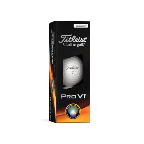 Alignement des performances Titleist Pro V1